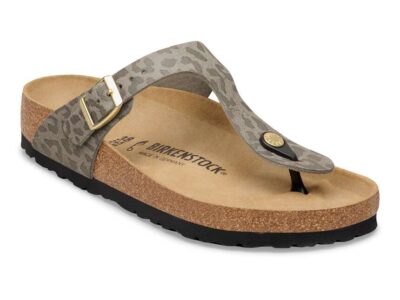 BIRKENSTOCK: Gizeh (Leo Gray Taupe)